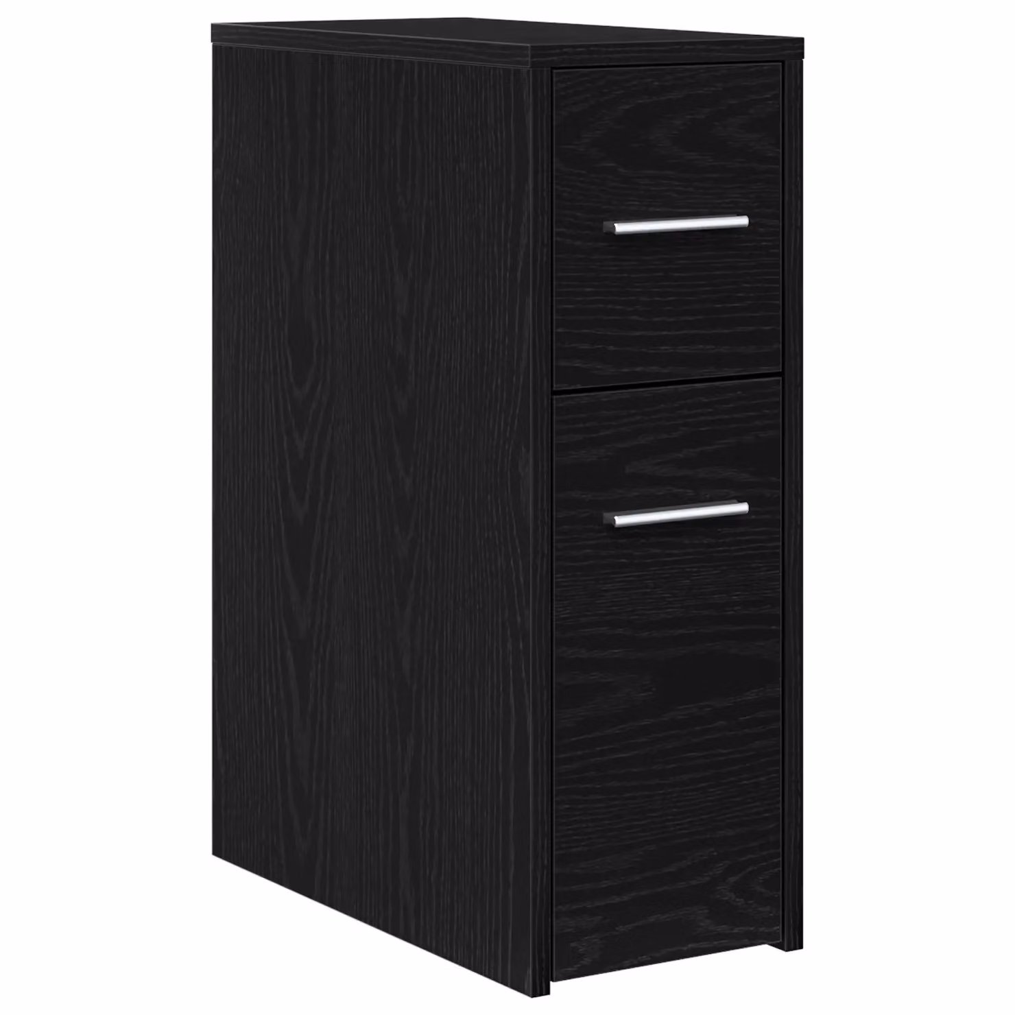 Berkfield Home Black Oak Particle Board Bathroom Cabinet – 2