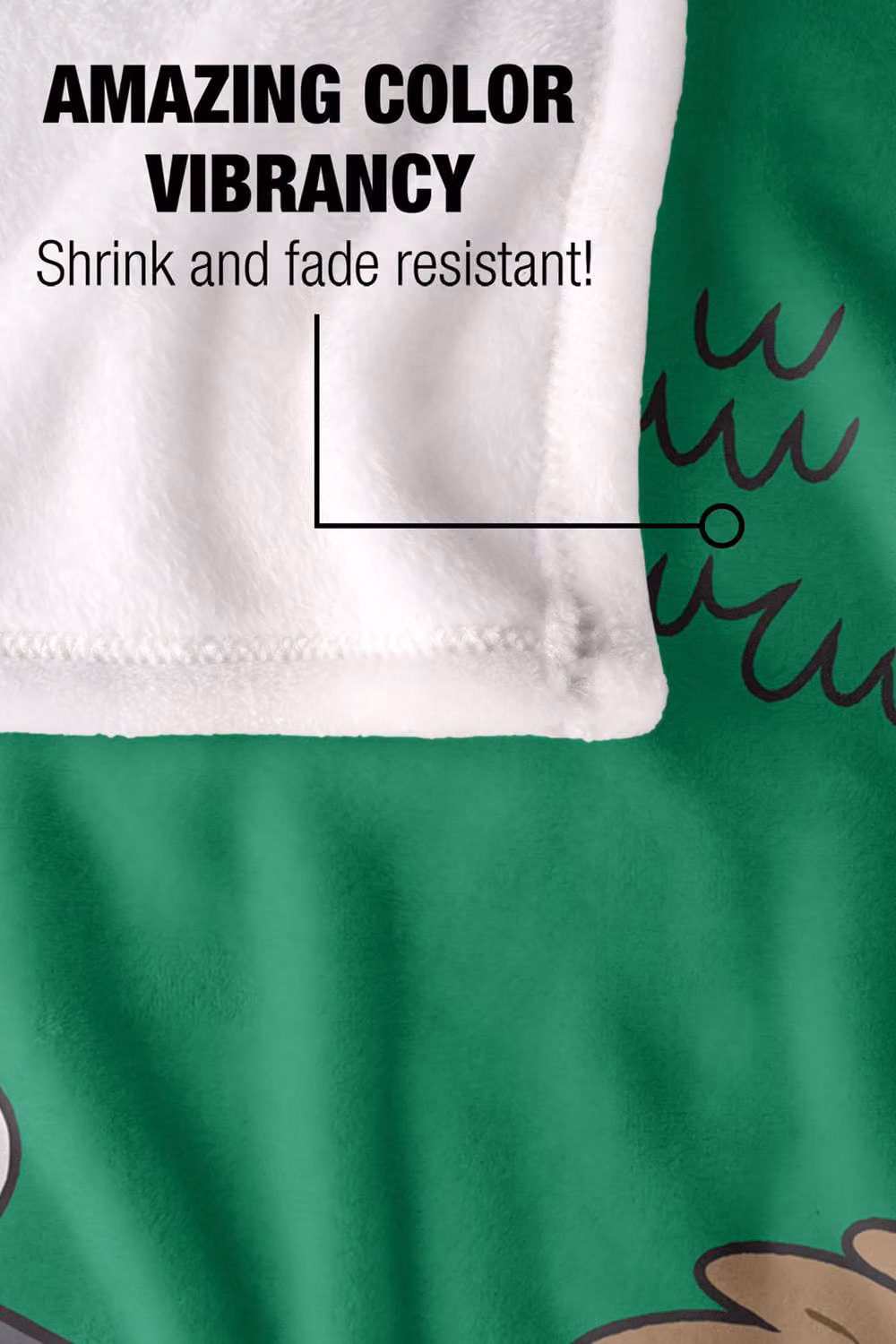 Cartoon Network Regular Show Peeking Through The Bushes Super Soft Silky Touch Fluffy Throw Blanket, Extra Large, Multicolour and Green – 5