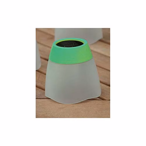 Luxform Lighting LED Solar Tumbler Table Lights in Green