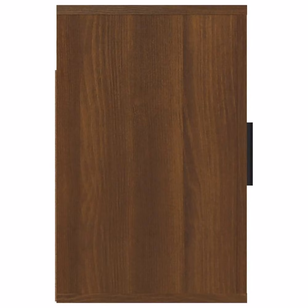 Berkfield Home Elegant Wall-mounted Bedside Cabinets, 2 Piece Set, Brown Oak, W: 50 cm, D: 30 cm, H: 47 cm – 4