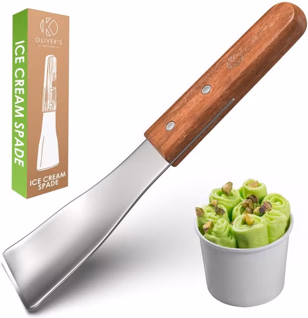 Oliver's Kitchen Ice Cream Scoop in Brown – 1