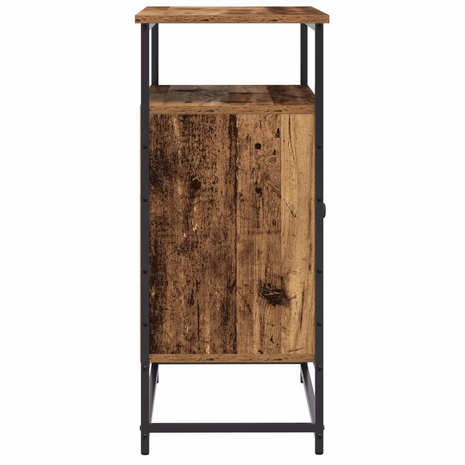 Berkfield Home Rustic Old Wood Sideboard in Brown, W/D/H: 69 x 35 x 80 cm – 4