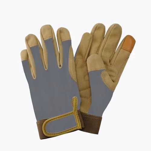 Kent & Stowe Grey Comfort Garden Gloves, Medium – 1