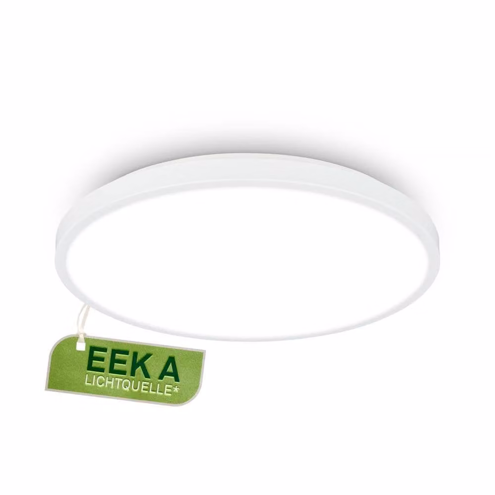 Briloner LED Ceiling Light, White, W/D/H: 33 x 33 x 6 cm – 2
