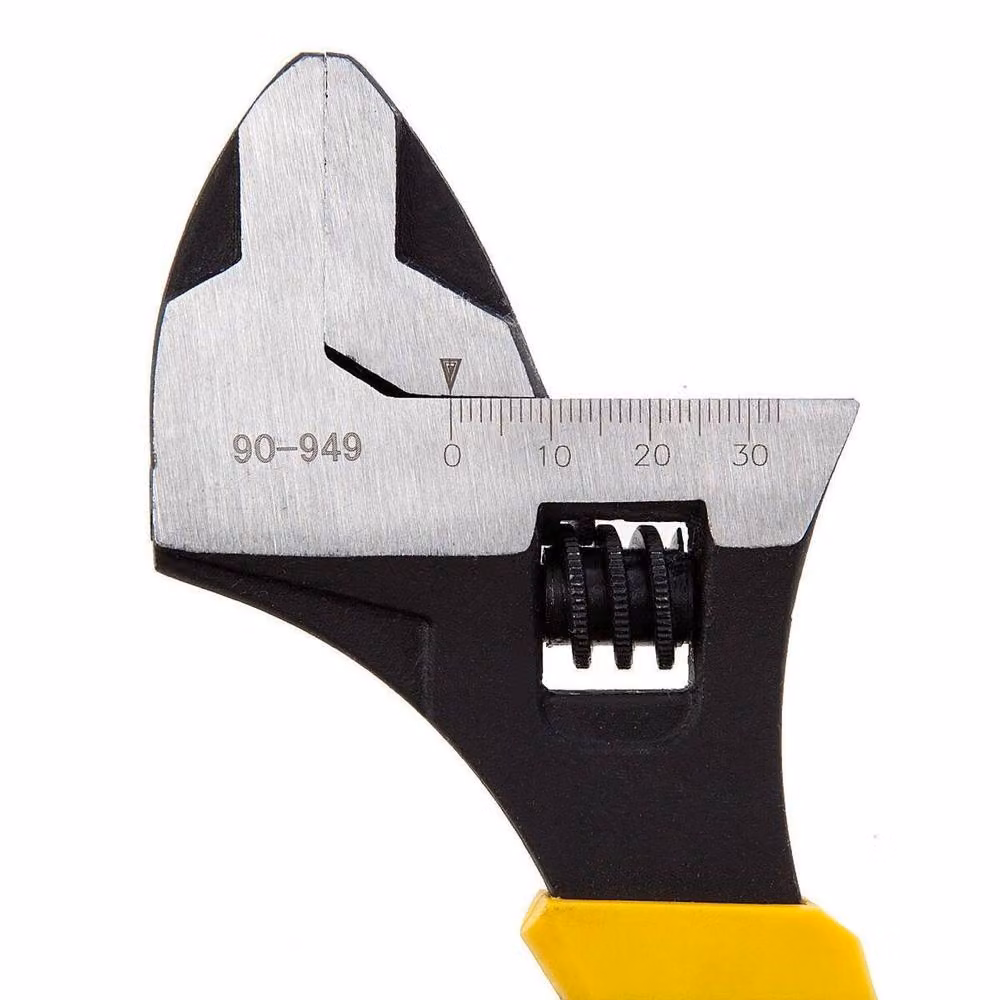 Stanley Bi-Material Adjustable Wrench in Yellow – 2