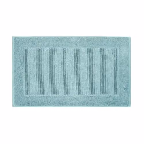 Christy Supreme Cotton Terry Bath Mat in Blue