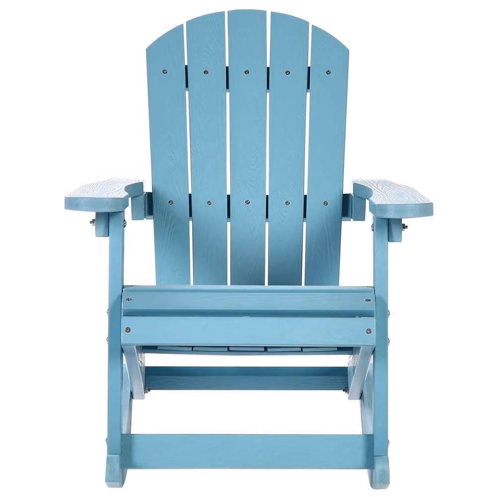 Wyld and Coco Garden Kids Rocking Chair in Blue – 2