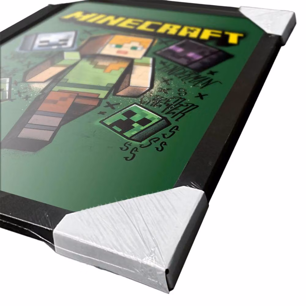 Minecraft Alex Rectangular Paper Poster in Green – 2