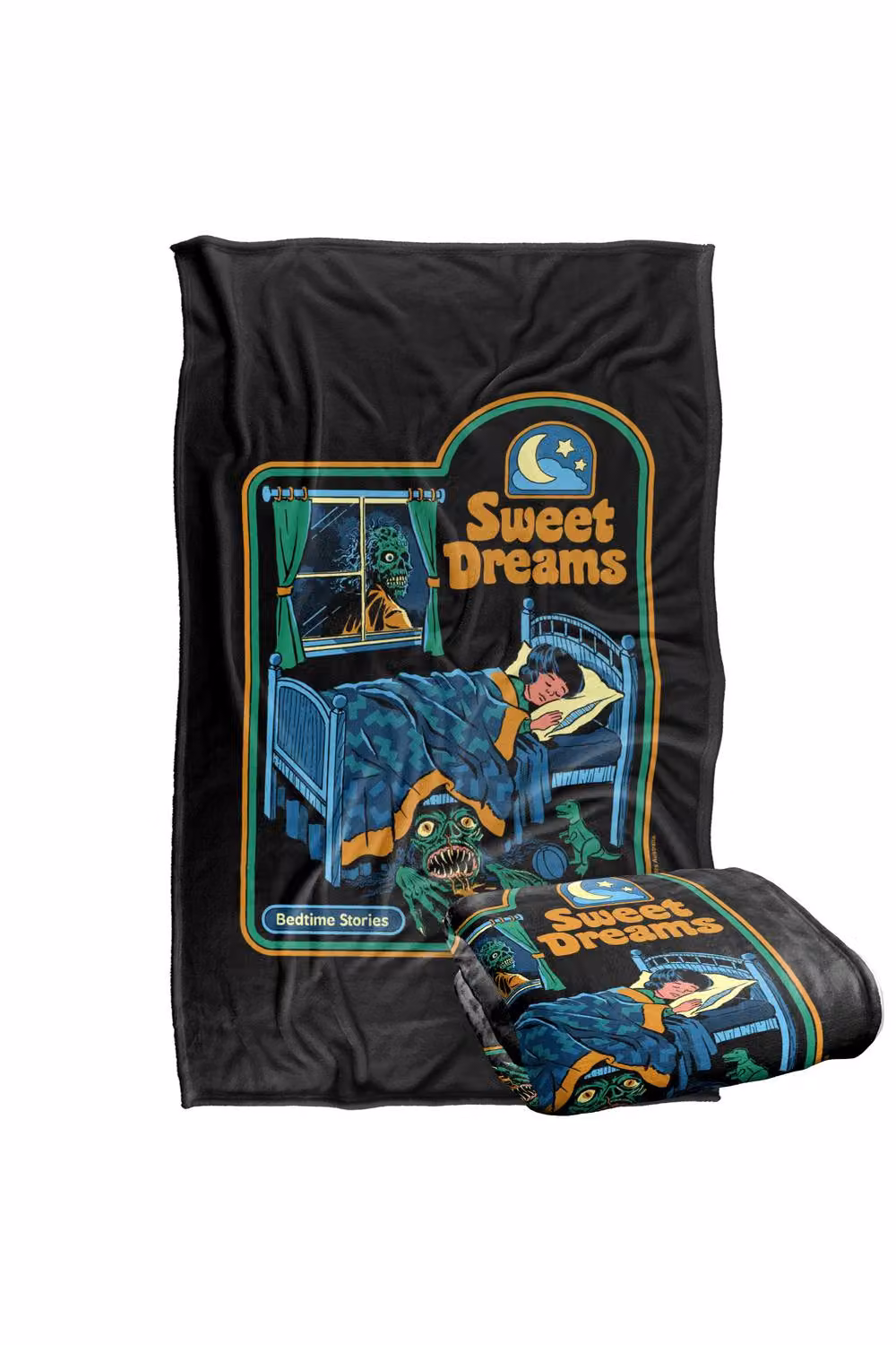 Steven Rhodes Sweet Dreams Multicolour Silky Touch Super Soft Fleece Throw Blanket W/D/H: 152 x 127 cm – 2