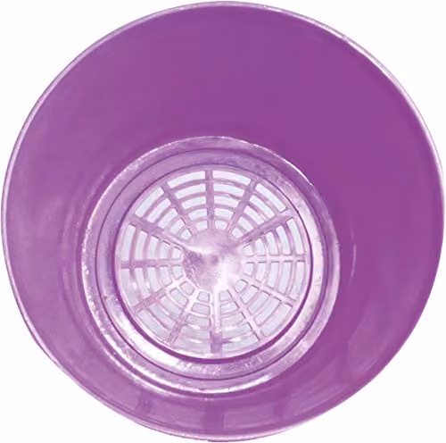 St Helens Purple Plastic Plant Pot W: 16 cm, H: 12.5 cm – 4