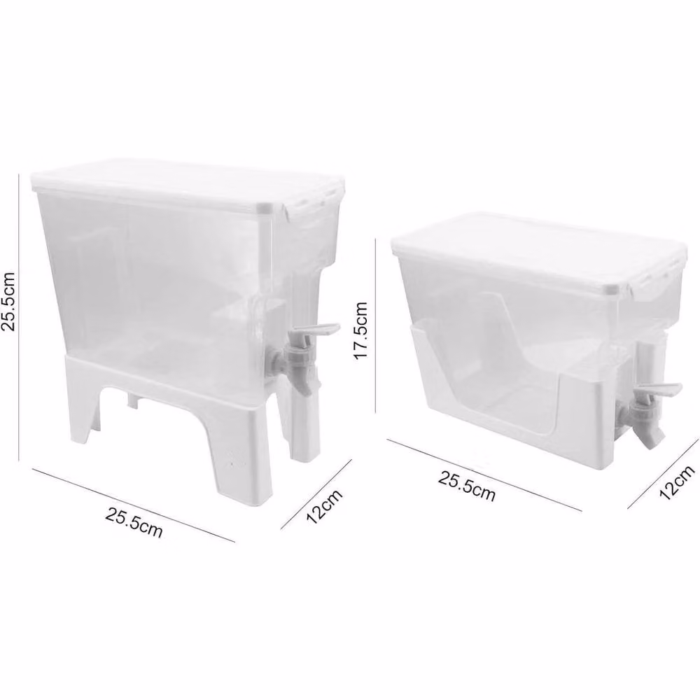 EONLION 3.5 l Drink Dispenser with Tap, White – 2