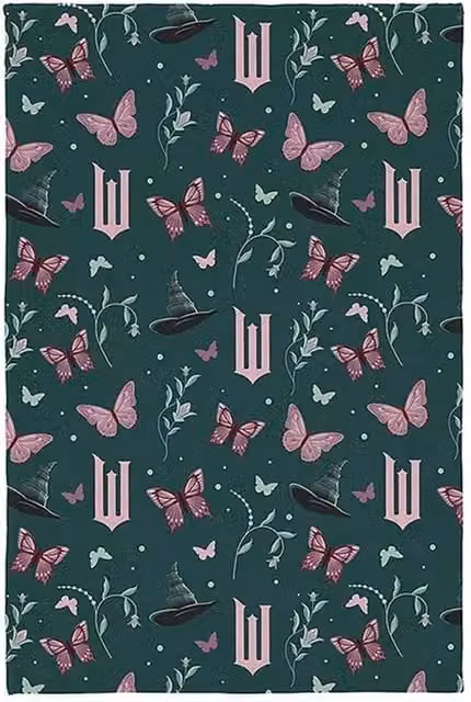 Wicked Elphaba Green Fleece Blanket