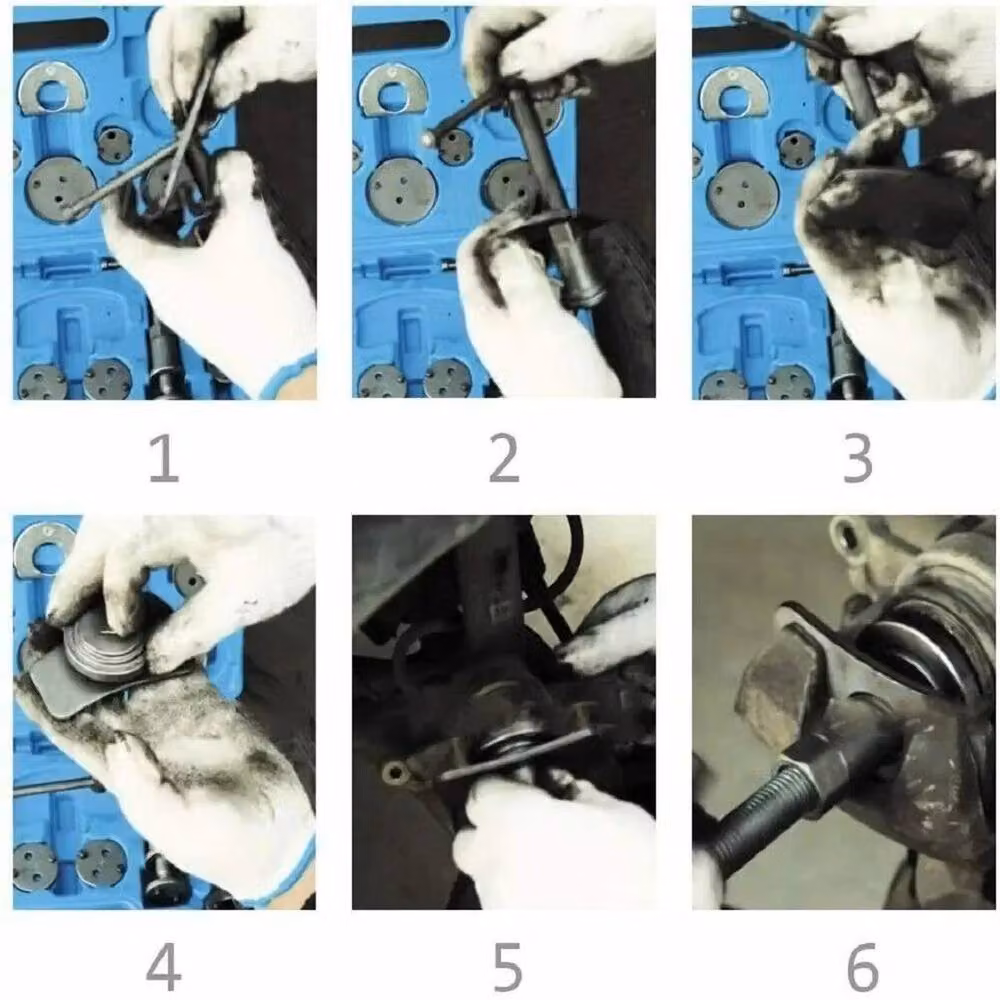 SPETLEK 23pc Disc Brake Caliper Piston Rewind Tool Kit in Blue – 2