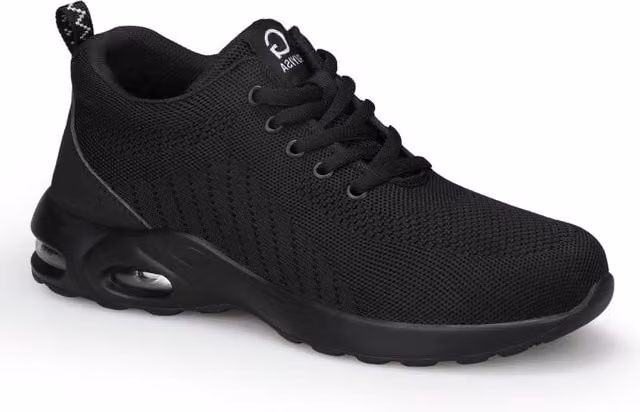 Safety Brands Men's Lightweight Water Resistant Safety Air Trainer Boots with Steel Toe Cap, Black, Size 13