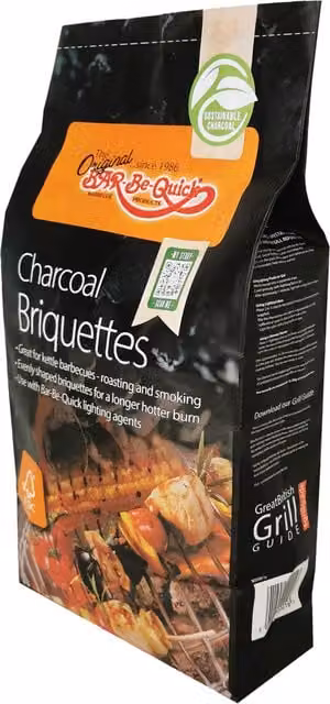 Bar Be Quick Charcoal Briquettes, Black