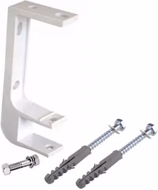 Primrose White Metal Ceiling Balcony Brackets for Manual Awnings