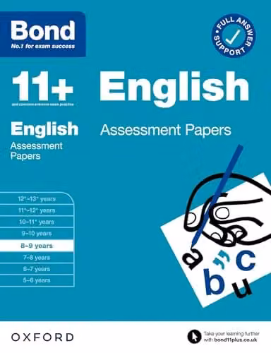 Oxford University Press Bond 11+ English Assessment Papers for 8-9 Year Olds – 1