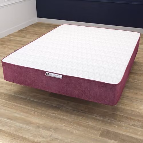 DS Living Reve Garnet Hybrid Gel-Flex Memory Foam Mattress in Red, W/D/H: 150 x 200 x 25.4 cm – 2