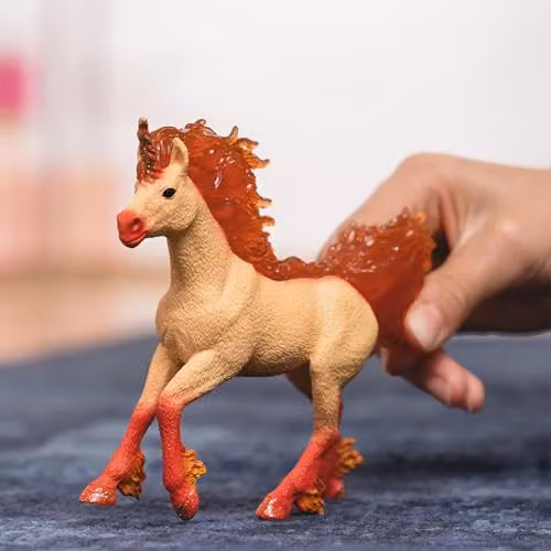 Schleich Bayala Elementa Fire Unicorn Stallion Multicolour Fantasy Horse Toy – 2