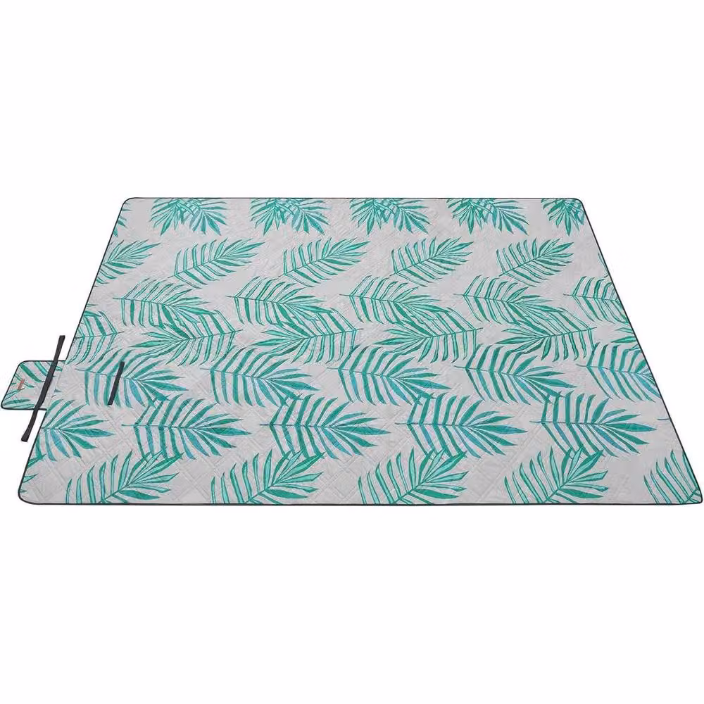 The Bazaarist Foldable Waterproof Padded Picnic Mat and Outdoor Blanket, Grey – 2