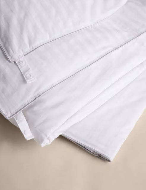M&S White Hungarian Goose Down Summer Duvet, 4.5 Tog