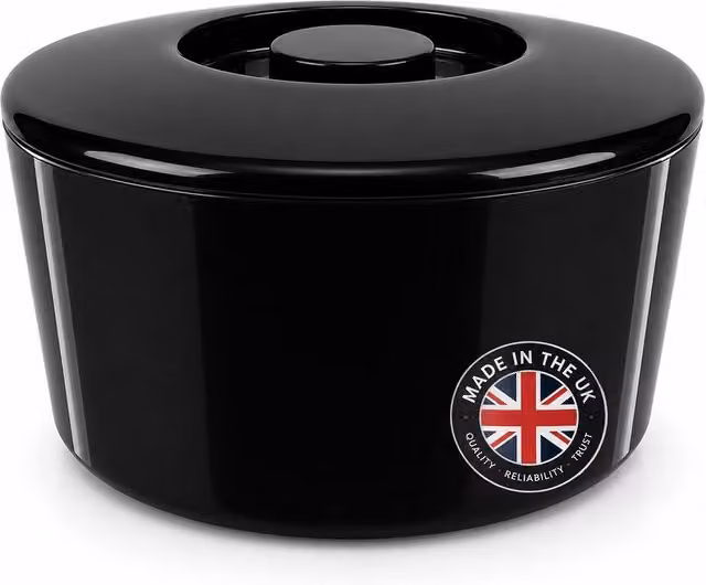 Chabrias Ltd Black 10L Ice Bucket with Lid and Removable Drainage Liner – 1