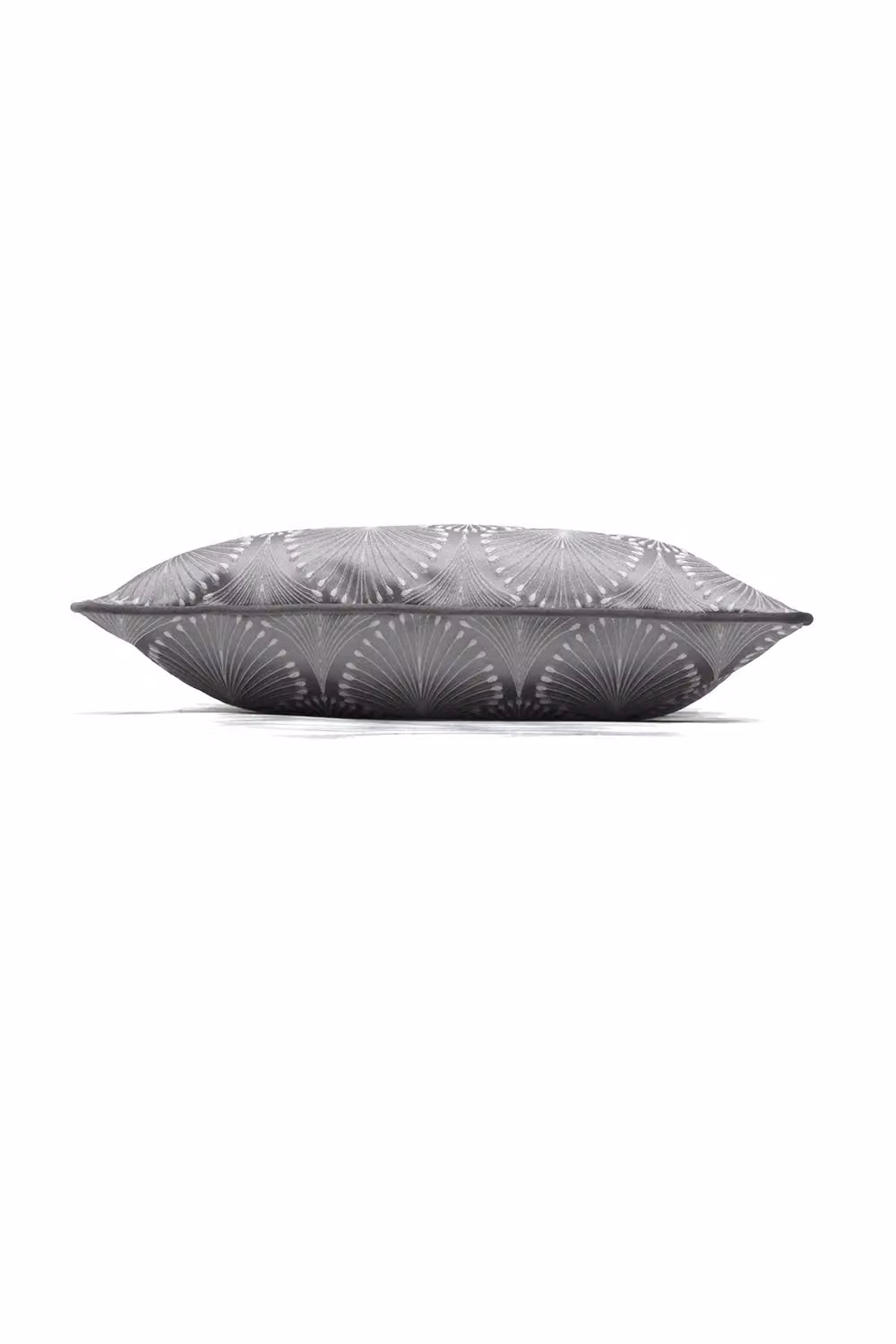 Prestigious Textiles Boudoir Jacquard Velvet Cushion in Grey and Silver, W/D/H: 43 x 43 x 43 cm – 2