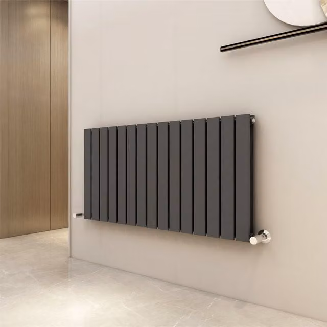 MCC Direct Designer Flat Panel Double Radiator in Anthracite Grey, H: 60.0 cm x W: 102.0 cm