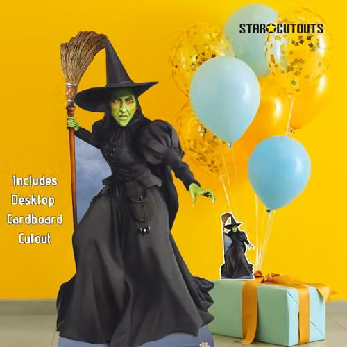 Star Cutouts SC4225 Wicked Witch of the West Margaret Hamilton Lifesize Cardboard Cutout with Stand Multicolour – 5