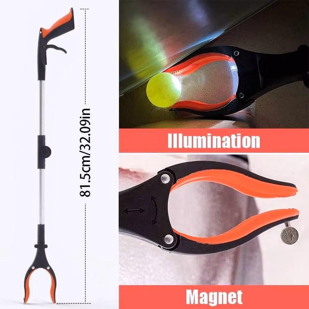 Flavora Long Reach Grabber #6 with Light in Black – 5