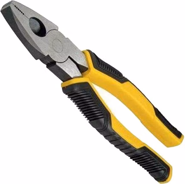 Stanley Dynagrip Combination Pliers in Yellow Steel