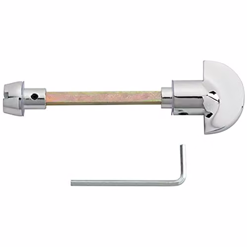 Loops Spare Slim Thumbturn Lock and Release Handle with 80mm Spindle in Polished Chrome