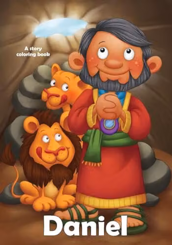 Daniel Story Colouring Book for Children, Multicolour