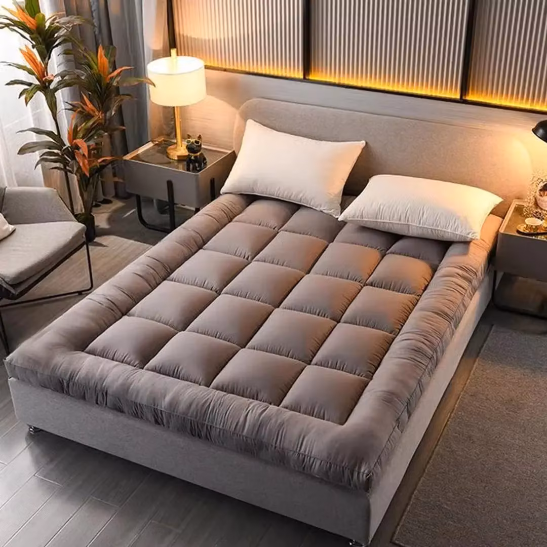 SPETLEK Hotel Quality Mattress Topper in Grey, W/D/H: 90 x 190 x 10 cm – 5