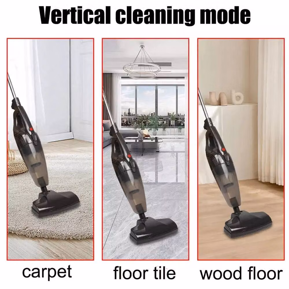 Hinsinc 2 in 1 Stick and Handheld Vacuum Cleaner with 15000pa Suction for Pet Hair, Black – 4