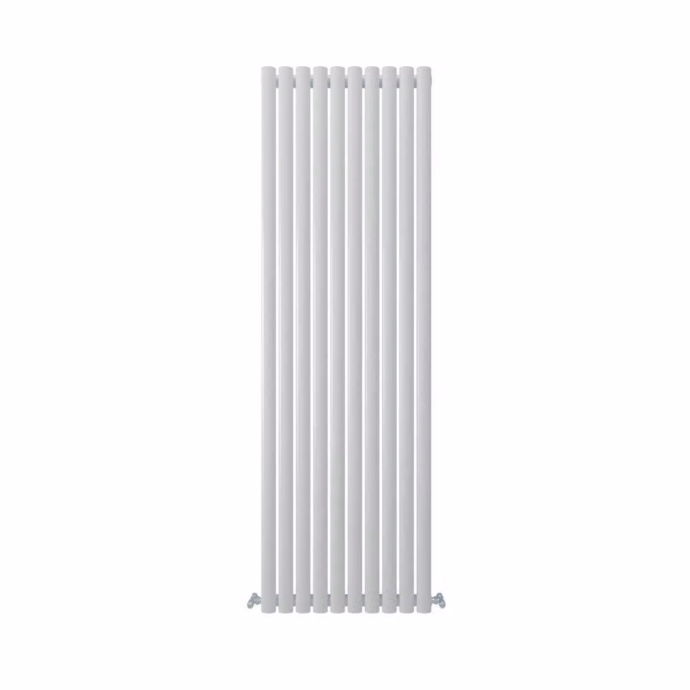 Banyetti Orva White Vertical Double Oval Column Radiator, H: 180 cm x W: 59 cm – 2