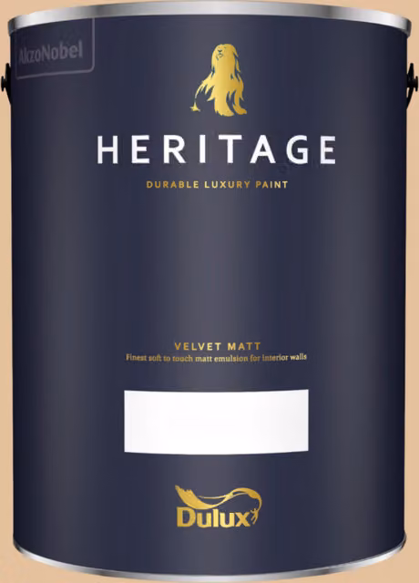 Dulux Trade Heritage Matt Paint in Buff, 5 l