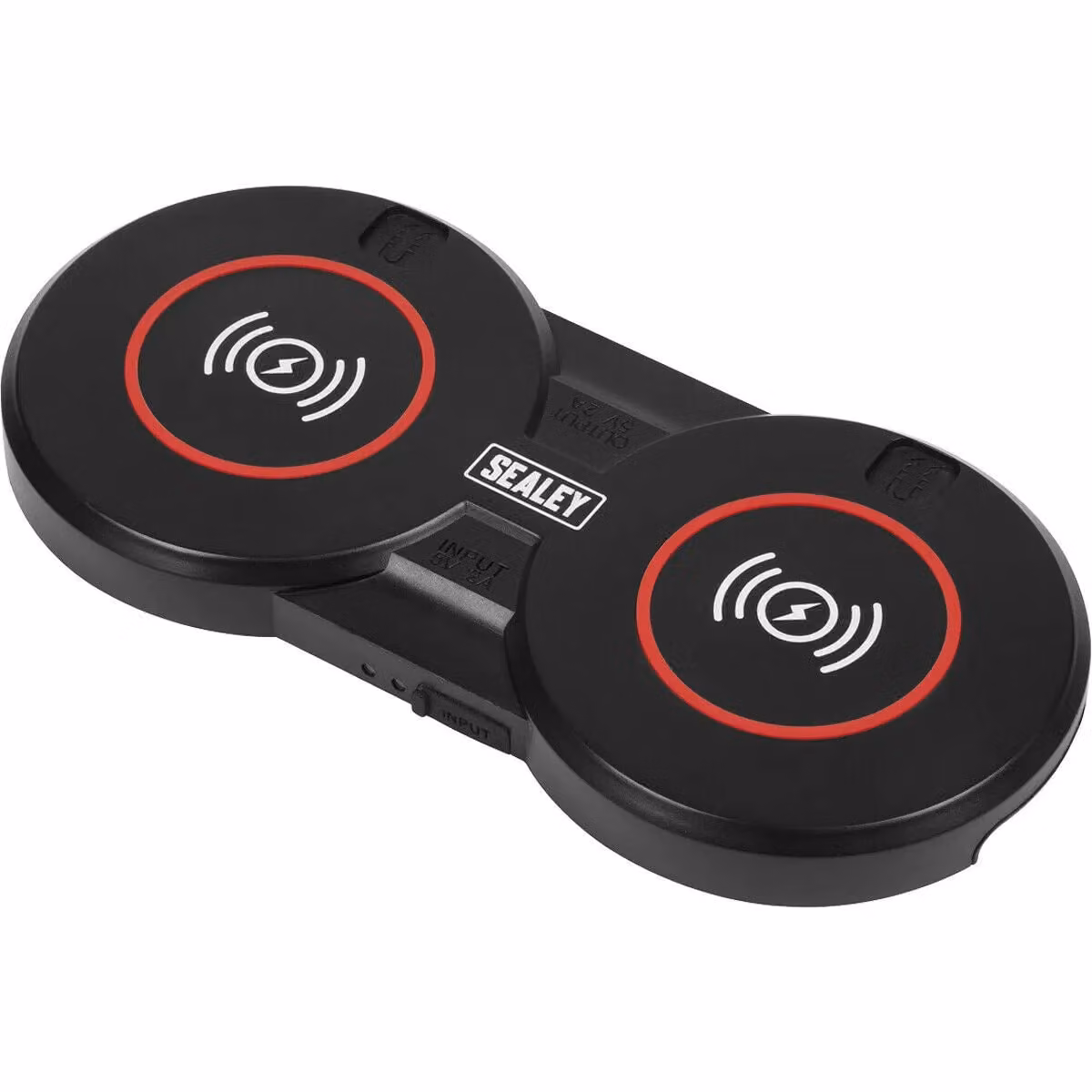 Loops 5V-1A Double Wireless Charging Base in Black for ys95292 and ys05293 Inspection Lights with USB-C – 4
