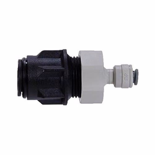 John Guest Reverse Osmosis Reducer 15mm to 3/8 inch Push-fit Tube Connector