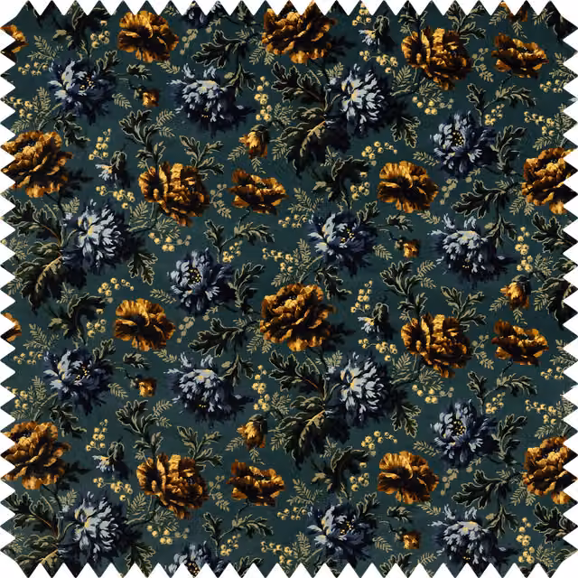 House of Hackney OPIA Velvet Petrol Blue