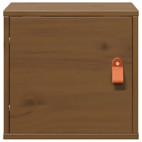 vidaXL Wall Cabinet in Honey Brown Solid Pine Wood W/D/H: 31.5 x 30 x 30 cm – 4