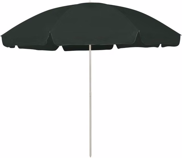 Berkfield Home Green Polyester Beach Parasol, Diameter: 300 cm – 1