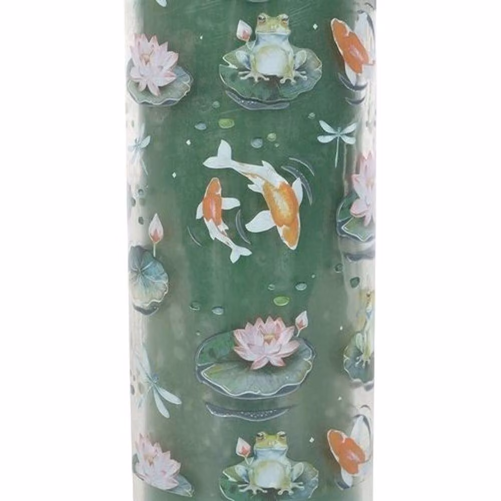 Something Different Jasmine Pond Tube Candle in Green – 2