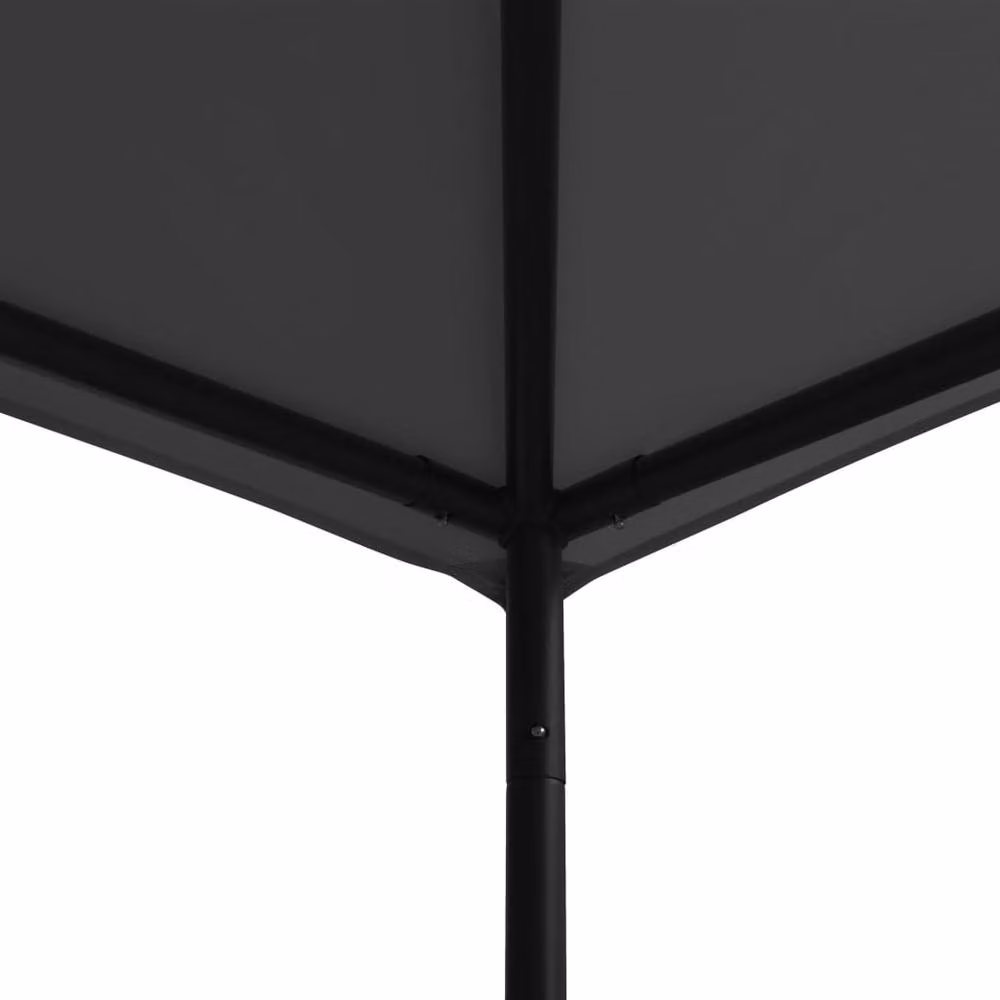 Berkfield Home Anthracite Hip Roof Gazebo with Steel Frame, W/D: 300 x 300 cm, Dark Grey – 2