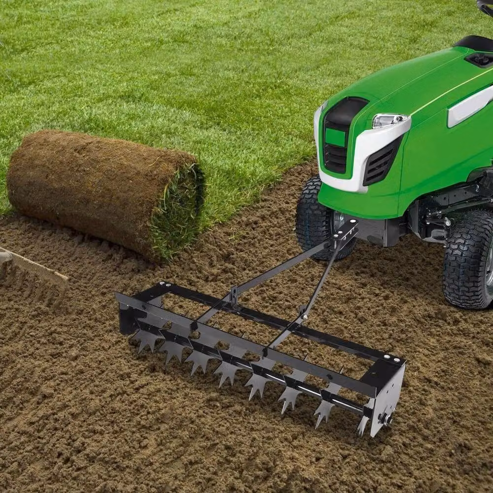 Kelvenix Tow Behind Lawn Aerator Tool in Black – 3