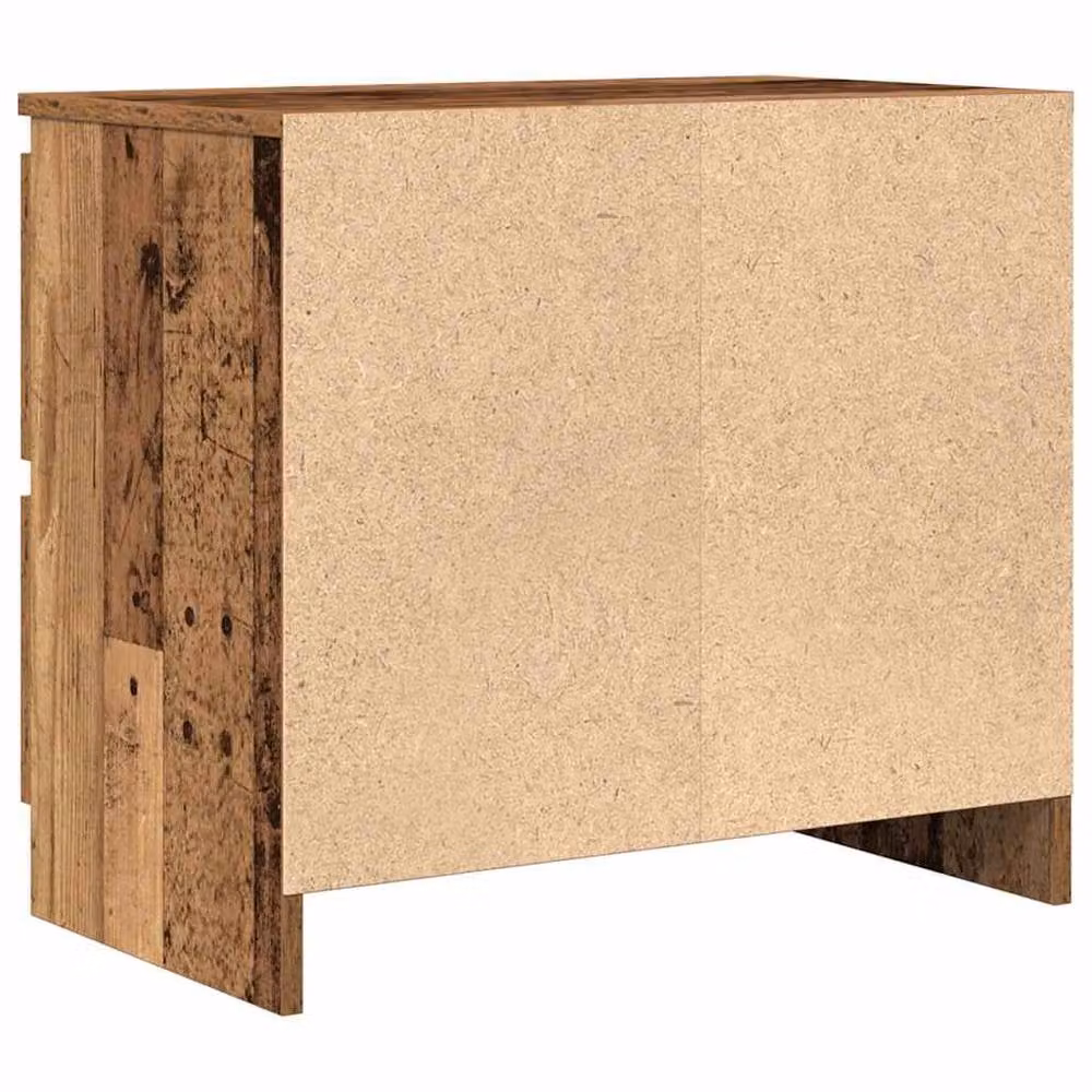 Berkfield Home Rustic TV Cabinet in Brown Old Wood, W/D/H: 60 x 35 x 54 cm – 5