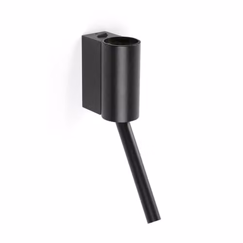 Faro Barcelona Dante LED Reading Wall Light in Matt Black with 2700K Warm White Light