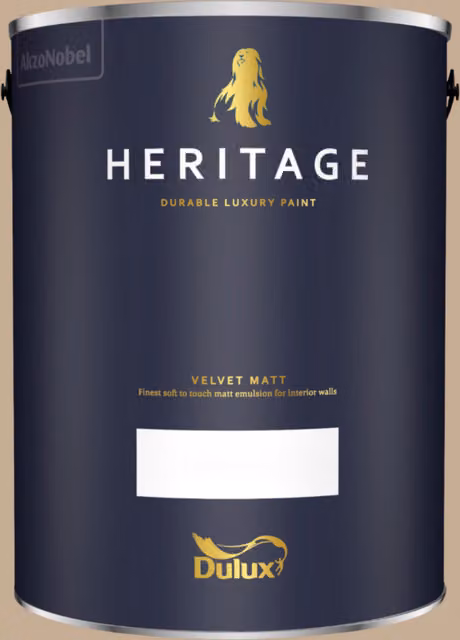Dulux Trade Heritage Matt Paint in Dark Stone, 5 l
