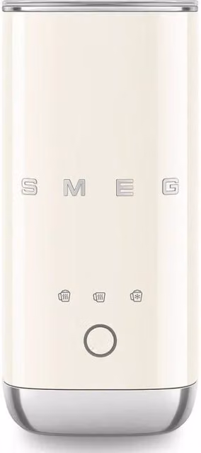 Smeg MFF02 50s Style Electric Mini Milk Frother with PID Control in Beige
