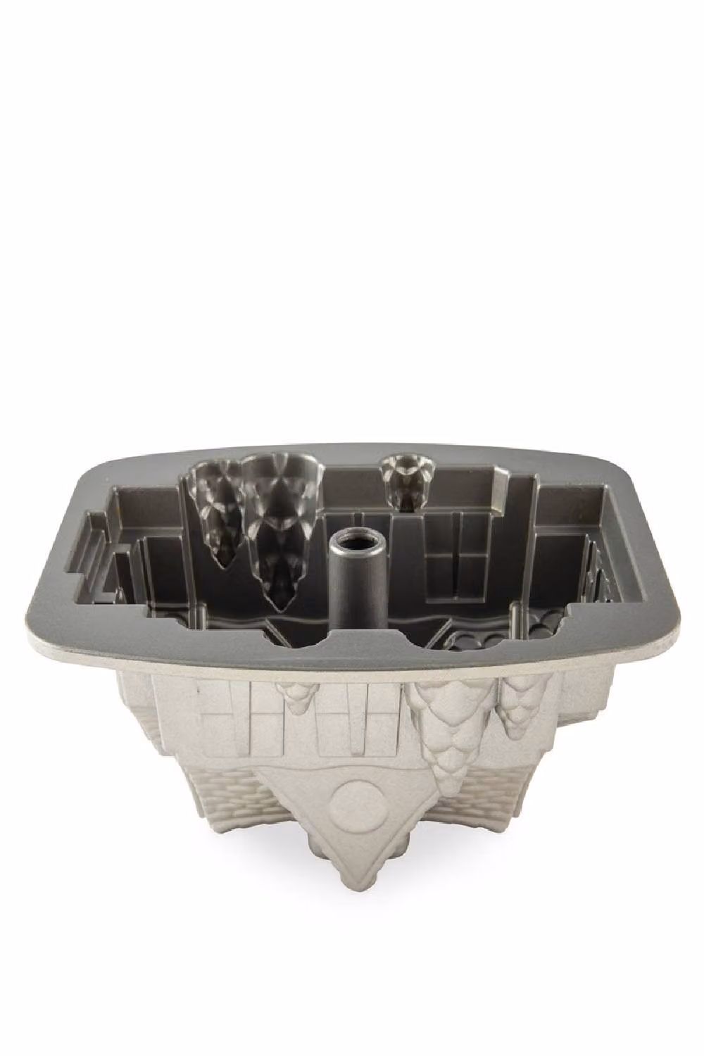 Nordic Ware Gingerbread House Bundt Pan and Slicer, Silver Non-Stick Aluminium – 2